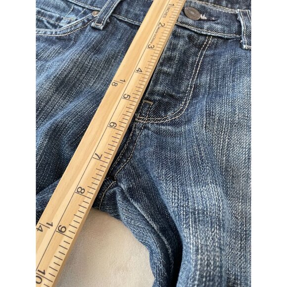 7 For All Mankind Edie Womens Y2K bootcut Jeans Size28 Actual 31W X 32.5L - Picture 5 of 11